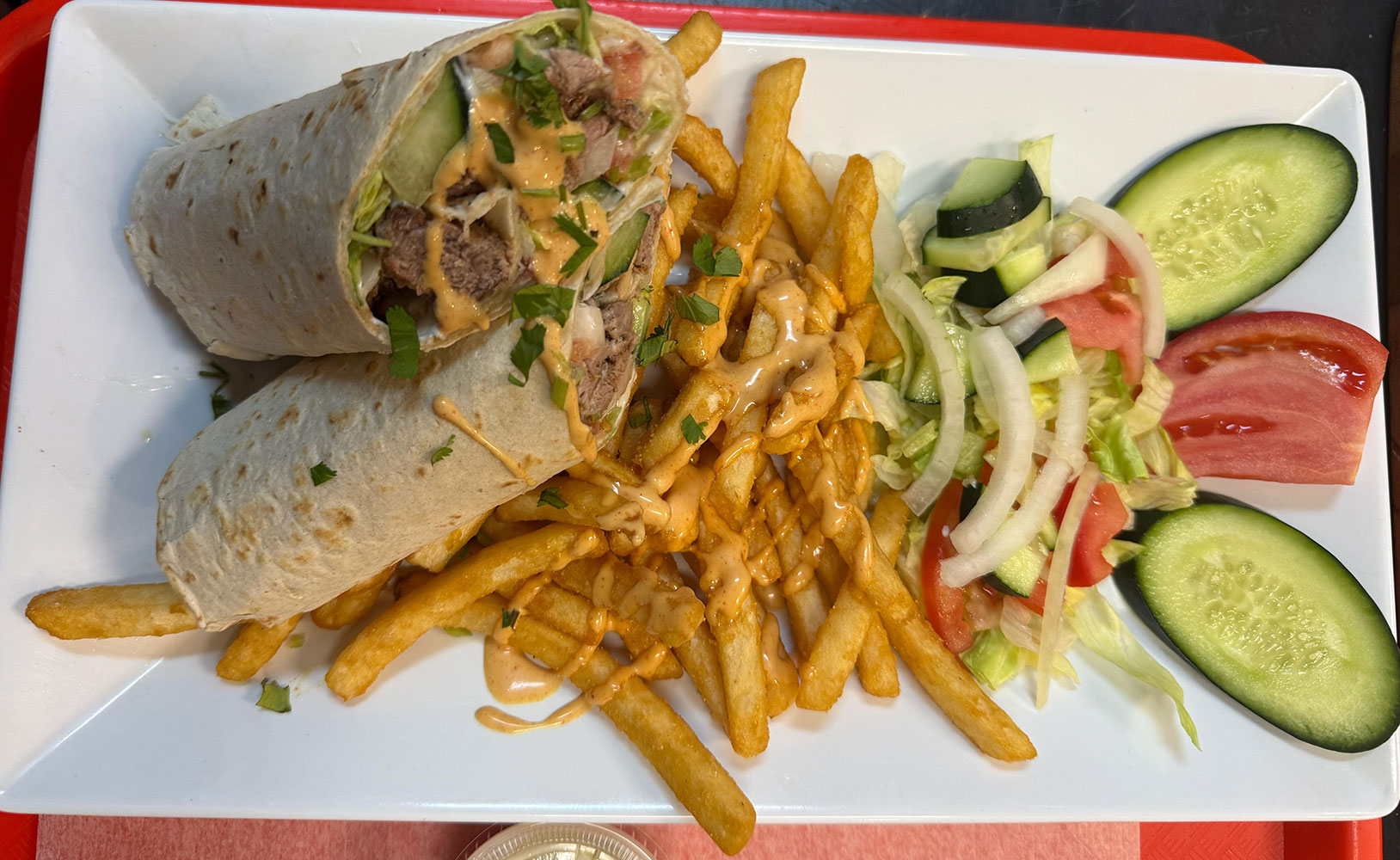 Special Lamb Wraps